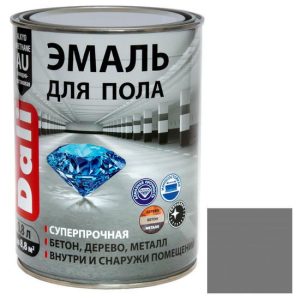 Эмаль для пола Dali серая RAL 7040 0,8 л
