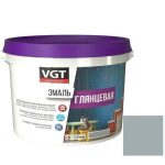 Эмаль универсальная VGT глянцевая Ral 9005 черная 2,5 кг