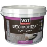 Грунтовка акриловая VGT Бетонконтакт ВД-АК-0301 под штукатурку 3 кг