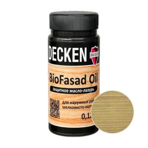 Масло-лазурь DECKEN Bio Fasad Oil Wood Бук 0,125 л