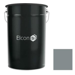 Грунт-эмаль по бетону и кирпичу Elcon BT быстросохнущая серая RAL 7046 25 кг