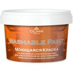 Краска моющаяся OLIMP Gamma матовая белая (450мл)