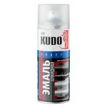 Эмаль аэрозольная KUDO для радиаторов 520мл черная матовая