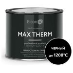 Эмаль термостойкая ELCON для печей 400г чёрная