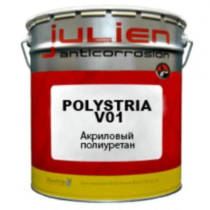 Эмаль полиуретановая Maestria Polystria V01 Indus Incolore Sat 13 л с отвердителем Polystria Durcisseur 2 л