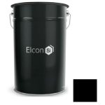 Эмаль термостойкая Elcon КО-8111 400 градусов чёрная 25 кг