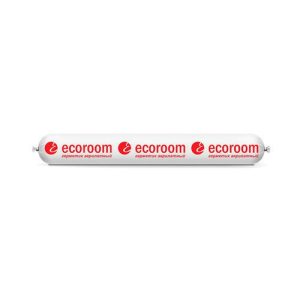 Герметик акриловый Ecoroom AS-11 для межпанельных швов белый (0,6 л)