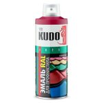 Эмаль KUDO Ral 6005 для металлочерепицы 520мл зеленый мох