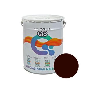 Грунт-эмаль FORMULA Q8 Коричневый 20 кг