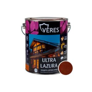 Декоративный антисептик VERES Ultra Lazura №19 Дуб 2,7 л