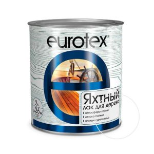 Лак EUROTEX яхтный глянцевый 2 л