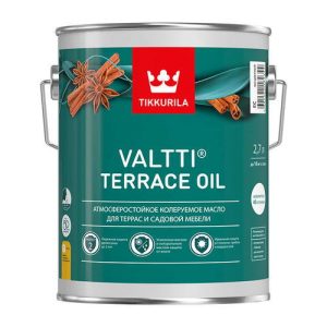 Масло для наружных работ Tikkurila Valtti Terrace oil EC 2,7 л 700010364