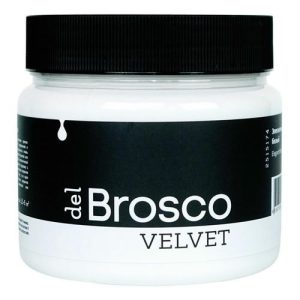 Краска акриловая DEL BROSCO Velvet интерьерная 0,4л белая