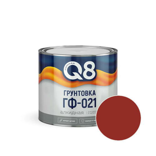 Грунт FORMULA Q8 ГФ-021 Красно-коричневый 1,9 кг