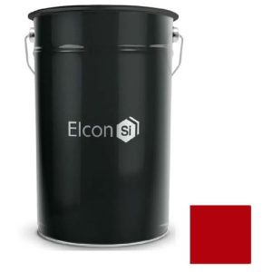 Эмаль термостойкая Elcon КО-8104 400 градусов красная 25 кг