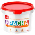 Краска акриловая Старатели Фасадная, белая, 14 кг