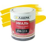Эмаль Лакра ПФ-115 желтая 2 кг