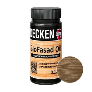 Масло-лазурь DECKEN Bio Fasad Oil Wood Мербау 0,125 л