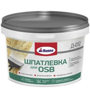 Шпатлевка для OSB Д-012 Диола, 3кг.