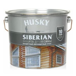 HUSKY SIBERIAN «Грунт для дерева» бесцветный 2,7 л
