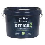 Краска акриловая для стен и потолков HUSKY OFFICE 2 суперпрочная база А 2,5л