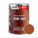 Эмаль для пола Pufas Decoself ПФ-266 жёлто-коричневая (0,9 кг)