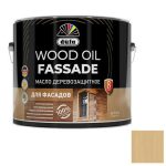 Масло деревозащитное для фасадов Dufa Wood Oil Fassade ясень 9 л