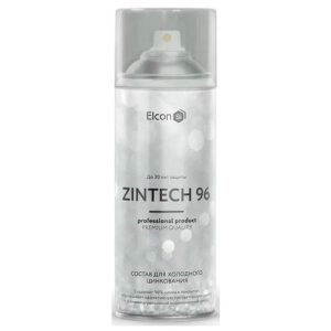 Грунт аэрозольный ELCON Zintech 96% цинконаполненный 520мл
