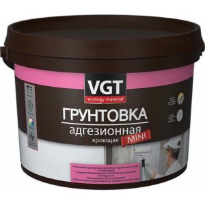 Грунтовка адгезионная кроющая VGT ВД-АК-0301 Mini 3 кг