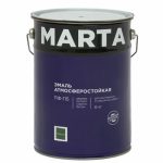 Эмаль ПФ-115 MARTA зеленая 6 кг