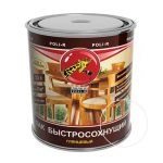 Лак ПОЛИ-Р быстросохнущий глянцевый 2,5 л