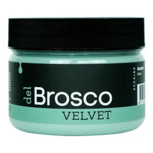 Краска акриловая DEL BROSCO Velvet интерьерная 0,25л зеленая