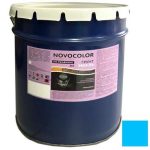 Грунт-эмаль 3 в 1 Novocolor голубой глянцевый 20 кг