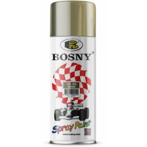 Краска аэрозольная Bosny №302 бежевый 400мл(300г)