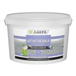Шпатлевка масляно-клеевая Лакра белая 3 кг
