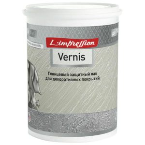 Лак защитный для декоративных покрытий LIMPRESSION Vernis глянцевый 1л