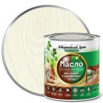 Масло деревозащитное Здоровый дом для террас и полов Слоновая кость 0,75 л