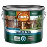 Пропитка-антисептик для древесины Pinotex Classic Plus 3 в 1 База CLR 9 л