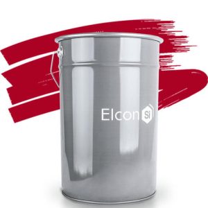 Эмаль Термостойкая Elcon красная 25кг