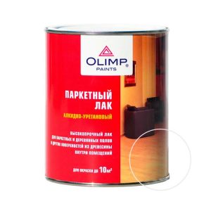 Лак OLIMP для паркета глянцевый 0,9 л