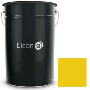 Эмаль термостойкая Elcon Max Therm 700 градусов золото 25 кг