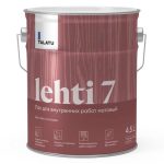 Лак в/д TALATU Lehti 7 для стен и потолков матовый 4,5 л бесцветный