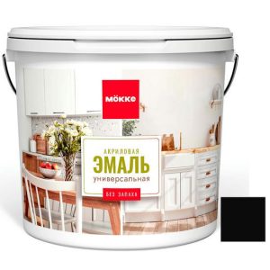 Эмаль акриловая Mokke 12842 Сибирская Нефть полуглянцевая 2 кг