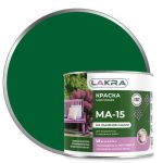 Краска масляная ЛАКРА МА-15 зеленая 1,9кг