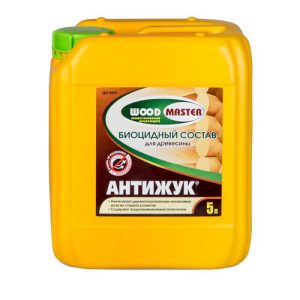 Антижук биоцидный состав "Woodmaster" 5 л ( 1) "рогнеда"