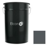 Грунт-эмаль Elcon 3 в 1 глянцевая графит RAL 7024 20 кг