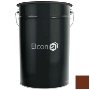 Эмаль Elcon ОС-12-03 коричневая 150 градусов 25 кг
