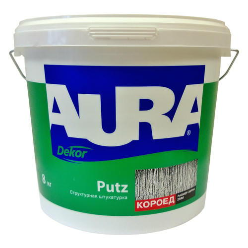Штукатурка декор. AURA PUTZ DECOR 8кг, шуба 1,5 мм