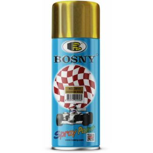 Краска аэрозольная металлик Bosny №2513 золото герцога 400мл(300г)