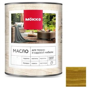 Масло для террас Mокке 9604 дуб 0,75 л